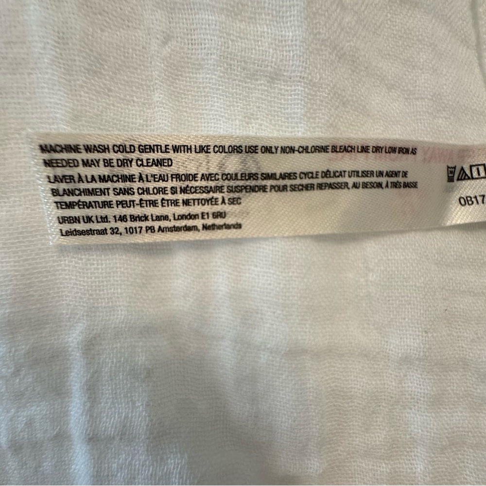 NWT ANTHROPOLOGIE The Kallie Flowy Tiered Maxi Gauzy Dress White Sz: XL - Picture 13 of 16